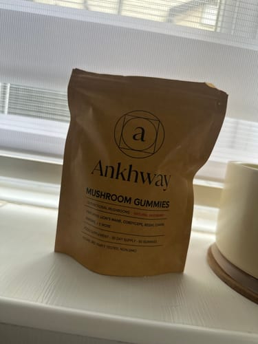 Customer photo review of Mushroom Gummies