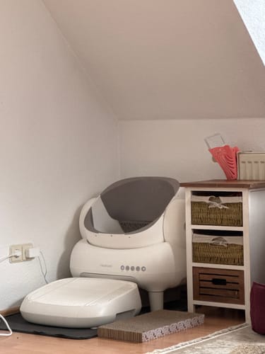 Customer photo review of Neakasa M1 Lite Plus Automatische Katzentoilette mit Treppe und Zaun