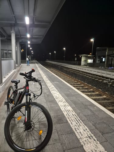 Customer photo review of Electric Mountain Bike Mopride 2