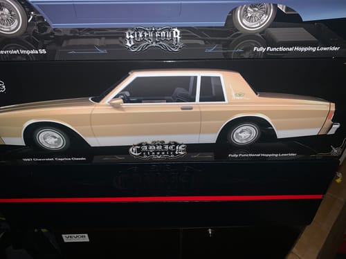 Customer photo review of Caprice Classic RC Car - 1:10 1987 Chevrolet Caprice Classic Hopping Lowrider