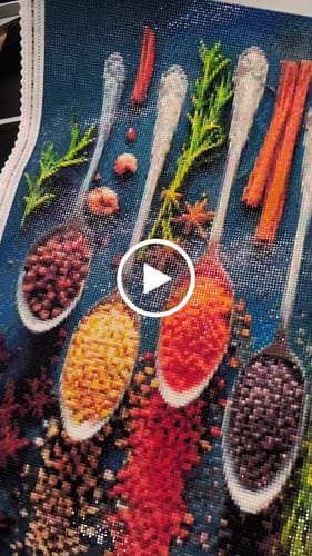 Customer video review of 5D Diamond Painting – Gewürze