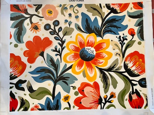 Customer photo review of Folk Floral