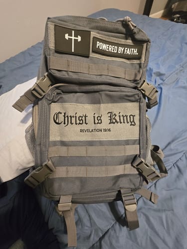 Customer photo review of HolStrength 45L Tactical Backpack