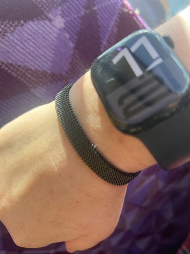 Customer photo review of StimMesh Bracelet - Low Profile Gentle βOuchβ Support