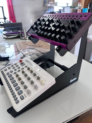 Customer photo review of Headliner HL22057 2-Tier XL Desktop Production Stand