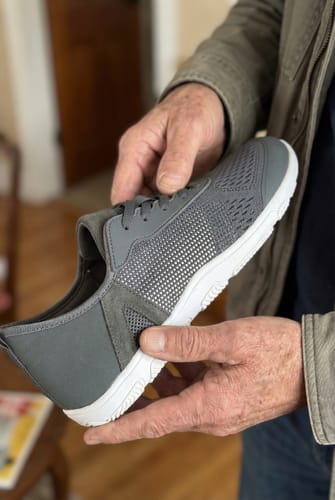 Customer photo review of HF Stride – Hands-Off & Ergonomic Barefoot Shoes