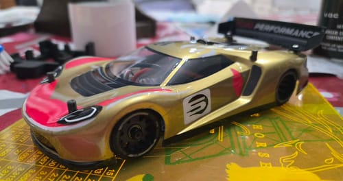 Customer photo review of Marka Racing Mini-Z RK-MK4 Racing Lexan Body Kit (98mm W/B) - Light Weight