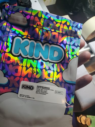 Customer photo review of Hashburger - 28 Grams - Indica