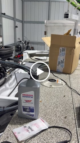 Customer video review of Honda 80W-90 Lower Unit Gear Oil