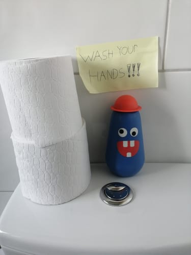 Customer photo review of 100% Recycled Toilet Paper