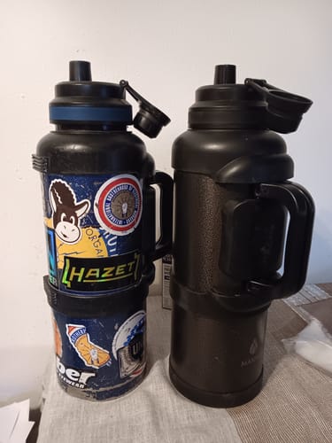 Customer photo review of 4L Titan Bottle (135 oz)