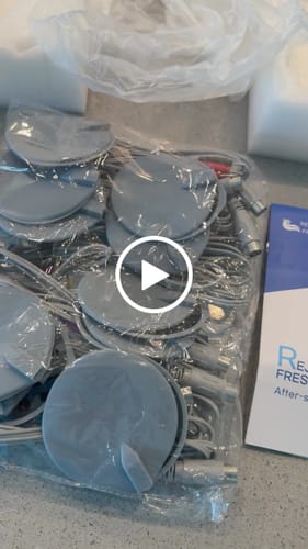 Customer video review of True-Flex Portable EMS Muscle Stimulator Machine