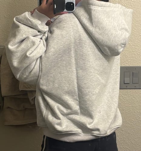 Customer photo review of Relaxed Oversized Hoodie