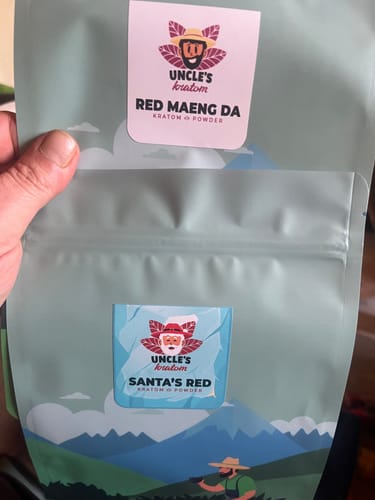 Customer photo review of Kratom - Red Maeng Da