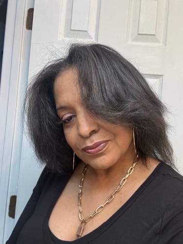 Customer photo review of Silkening Mist