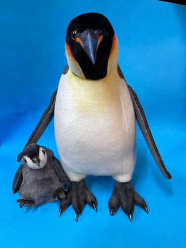 Customer photo review of Mama and baby Penguin PDF Pattern Approx 30cm Standing