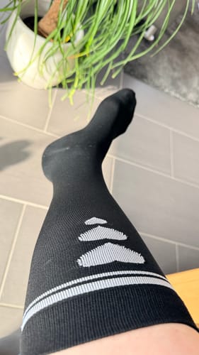 Kundenbewertung mit Foto zu Kompressionssocken Love Edition