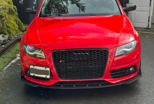 Customer photo review of Front Lip Splitter - 2012-2016 Audi A4 / A4 S-Line / S4 B8 Facelift Sedan
