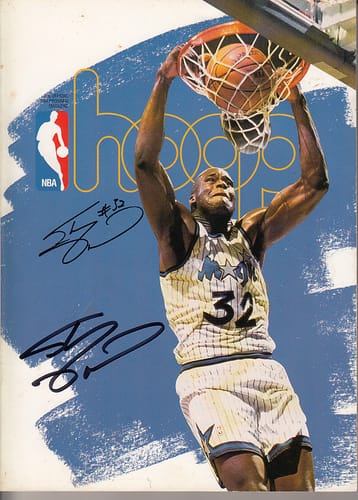Customer photo review of Shaquille O'Neal Autograph Signing