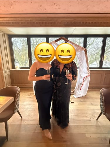 Customer photo review of Emory Dress by Rixo London - RENTAL