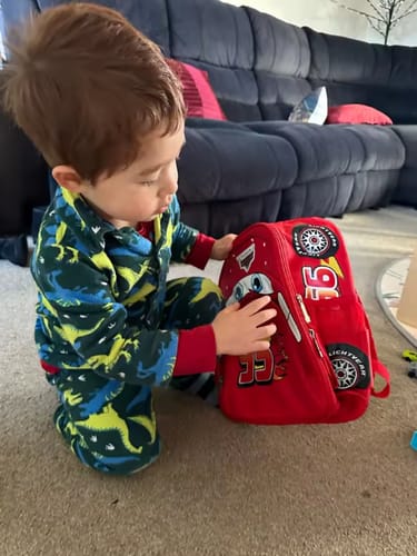 Customer photo review of SpeedBeam™ Backpack