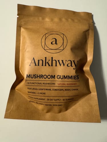 Customer photo review of Mushroom Gummies