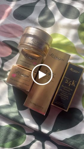 Customer video review of 24K Gold Glow Serum