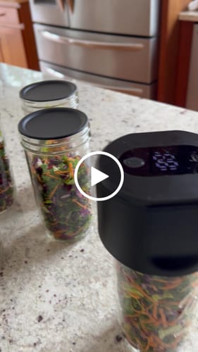 Customer video review of Mason Genie® Vacuum Sealer Kit