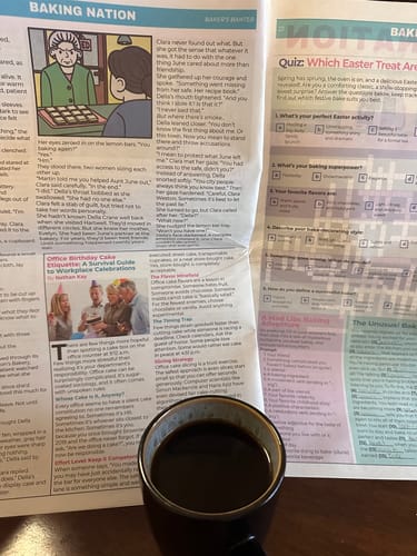 Customer photo review of Baking Nation • 1-Issue-a-Month Subscription