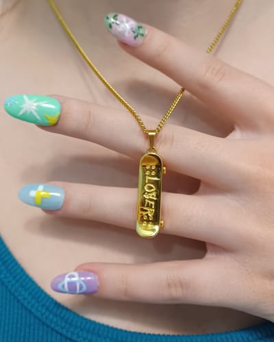 Customer photo review of TXT Loser Lover Necklace