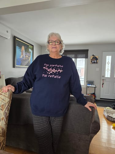 Customer photo review of Sweatshirt Pas Refaite