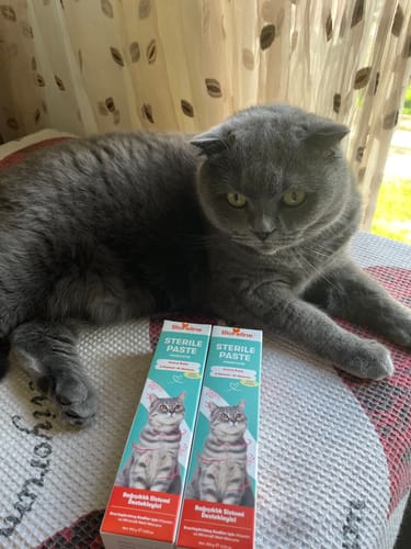 Customer photo review of Tüy Dökülmesi, Tüy Yumağı ve Kusma Engelleyici Multivitaminli Kısır Kedi Maltı 100g