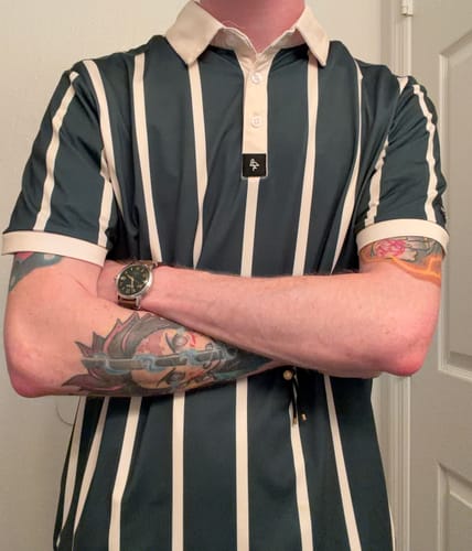 Customer photo review of Old Stripes - Green