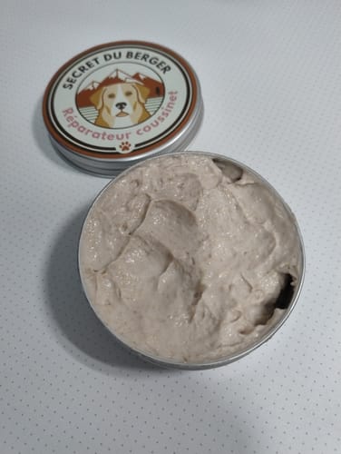 Customer photo review of Crème Réparatrice & Protectrice pour Coussinets 🏔️