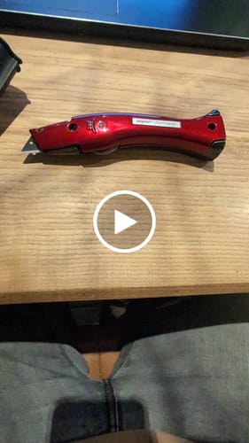 Customer video review of Delphin | Delphin-03® Utility Knife