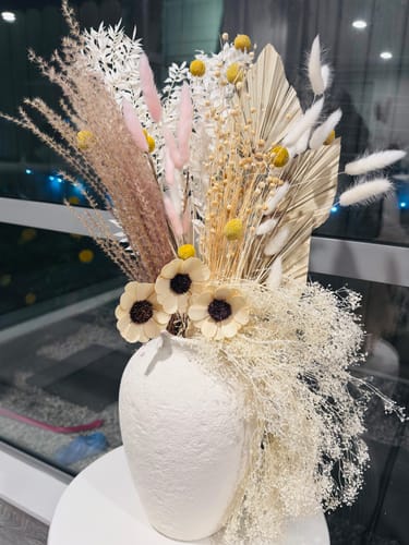 Customer photo review of Ruscus - White