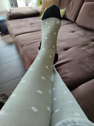 Kundenbewertung mit Foto zu Kompressionssocken Original