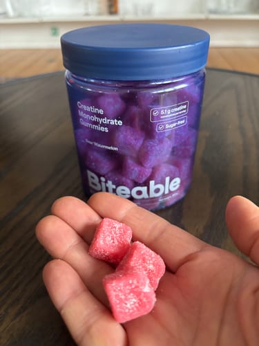 Customer photo review of Creatine Monohydrate Gummies