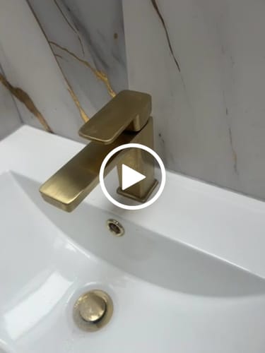 Customer video review of Aquadart Hadley Mono Basin Mixer & ClickClack Waste - Brushed Brass