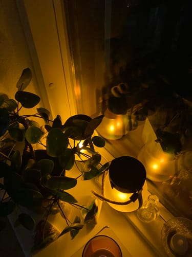 Customer photo review of Glødflamme – lanternen med den evige flamme