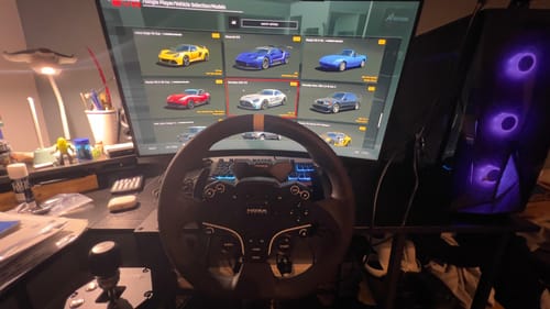 Customer photo review of SIMSONN PC USB 6+R H Simulator Gear Shifter