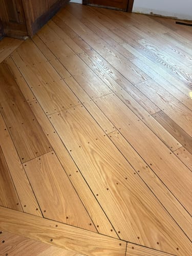 Customer photo review of 1/2" Walnut Wood Plugs - End Grain
