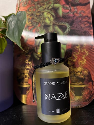 Customer photo review of NAZAR BODY OIL
