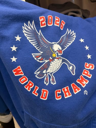 Customer photo review of 2026 World Champs Hoodie