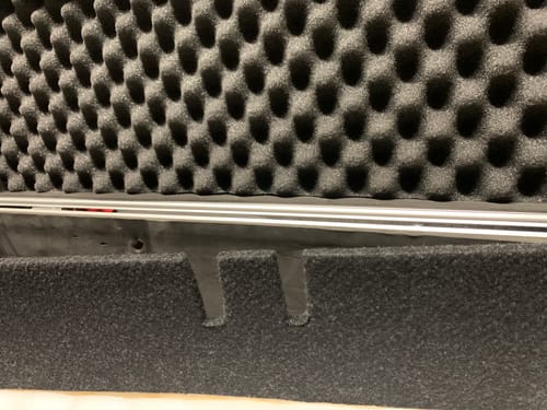 Customer photo review of Carpet Filz selbstklebend für Camper