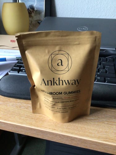 Customer photo review of Mushroom Gummies