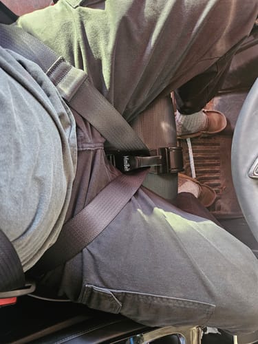 Customer photo review of Pregnancy Safety Belt