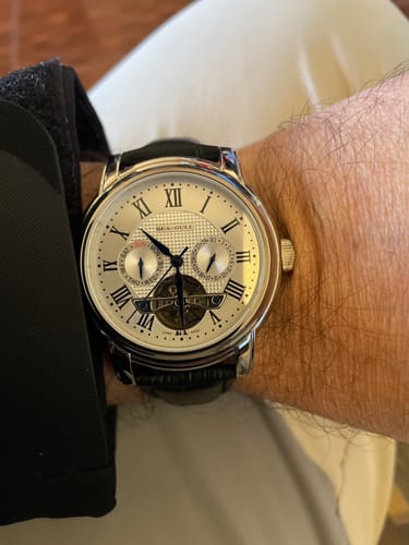 Customer photo review of Flywheel Series | Skeleton | Complete Calendar | 42mm