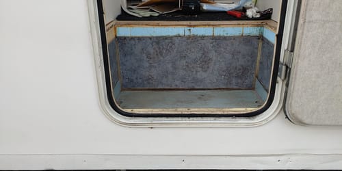 Customer photo review of Carpet Filz selbstklebend für Camper