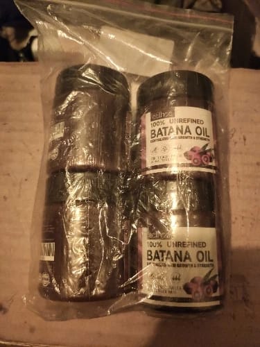 Customer photo review of Batana Oil